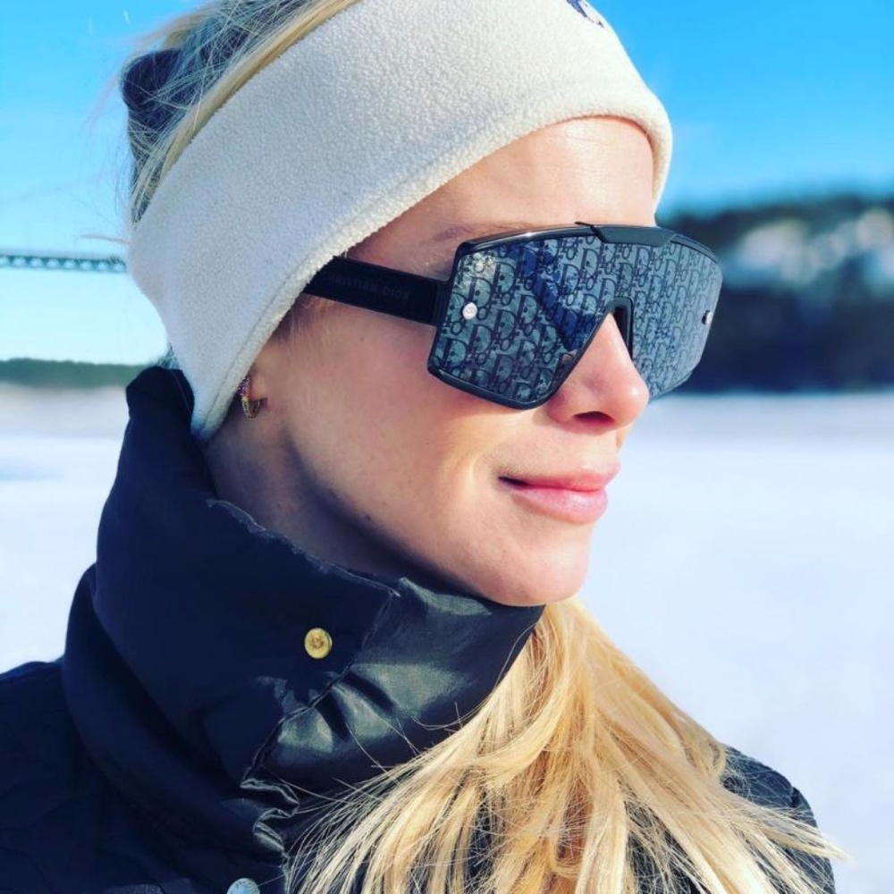 Dior Unisex Diorxtrem MU Mask Sunglasses with Interchangeable Lenses, 150mm